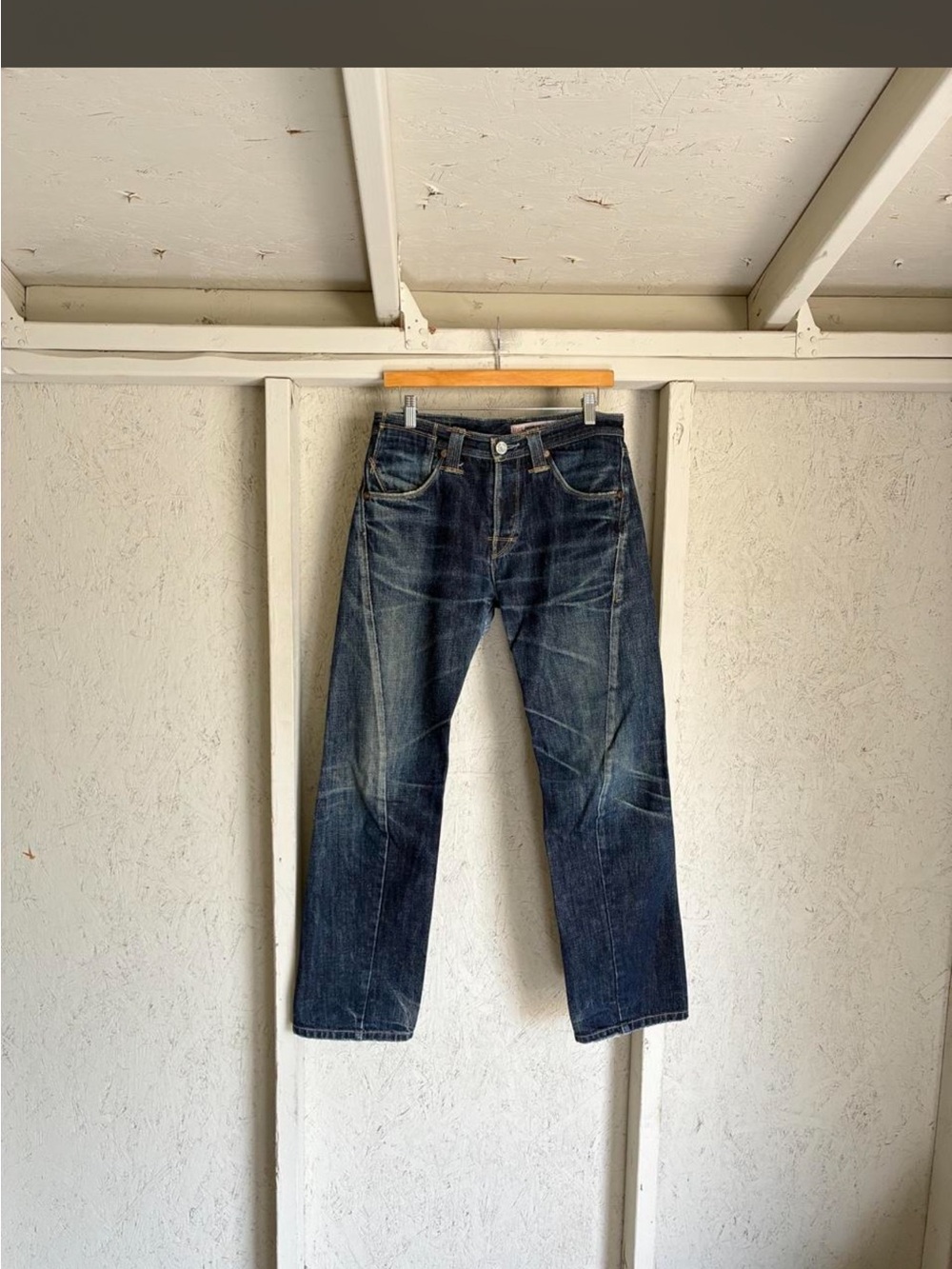 Levi's engineered Dark Indigo Straight Leg Jeans